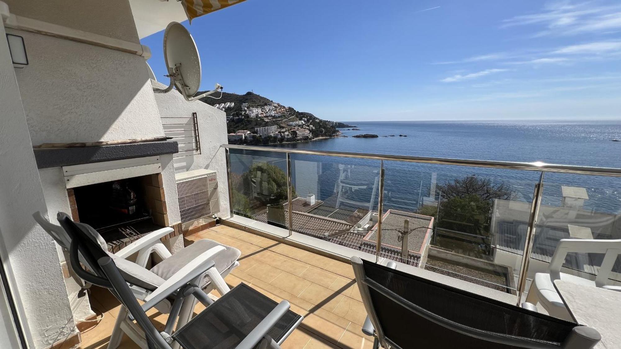 Apartamento Vista Mar Y Parking En Roses Av-27 エクステリア 写真