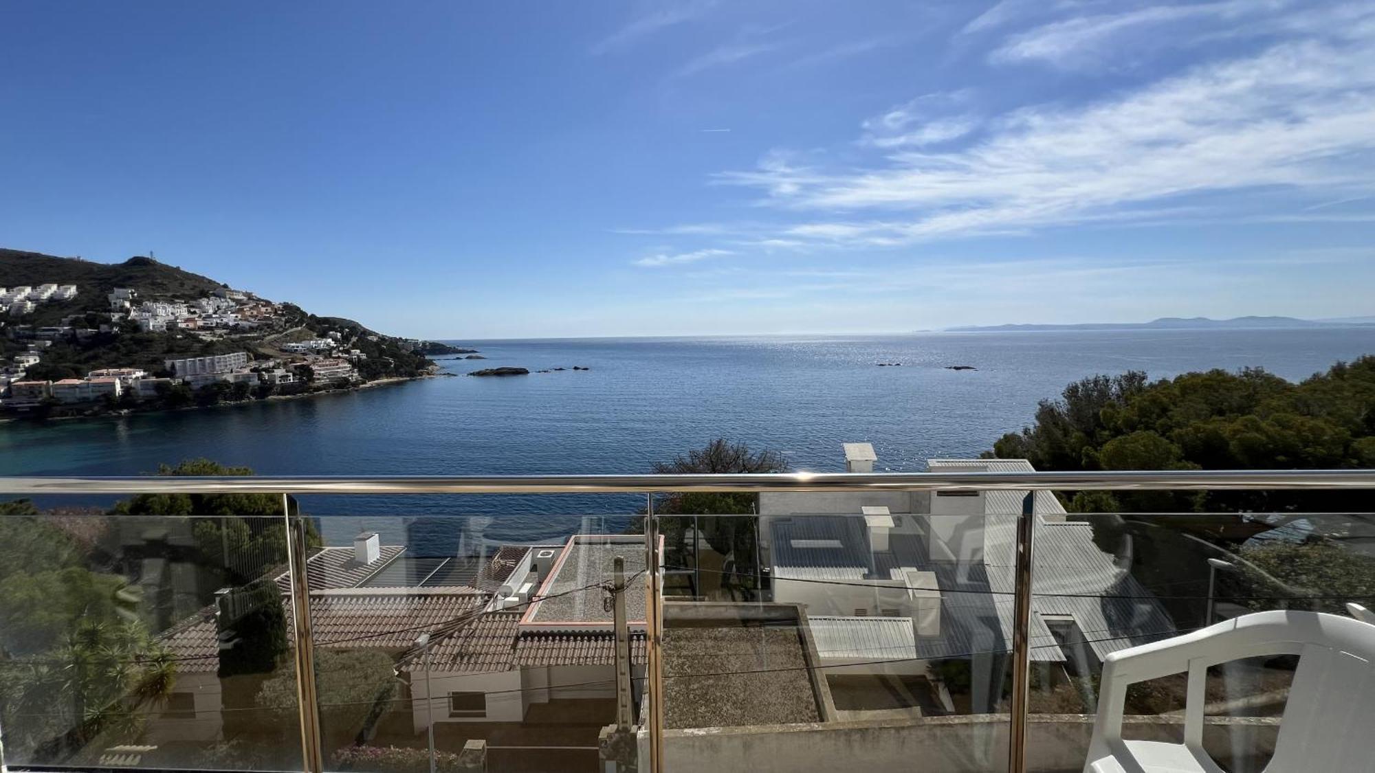 Apartamento Vista Mar Y Parking En Roses Av-27 エクステリア 写真