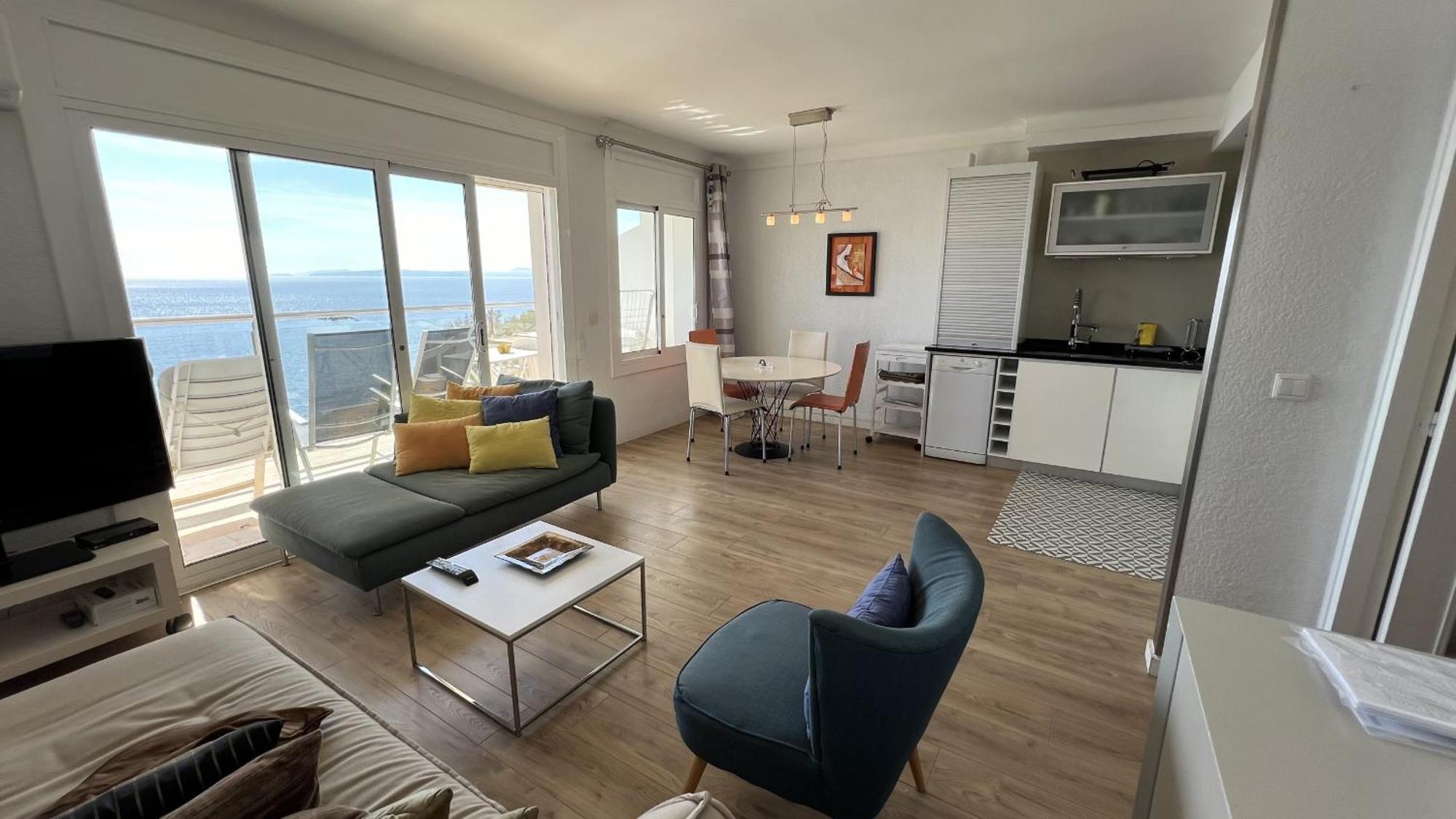 Apartamento Vista Mar Y Parking En Roses Av-27 エクステリア 写真